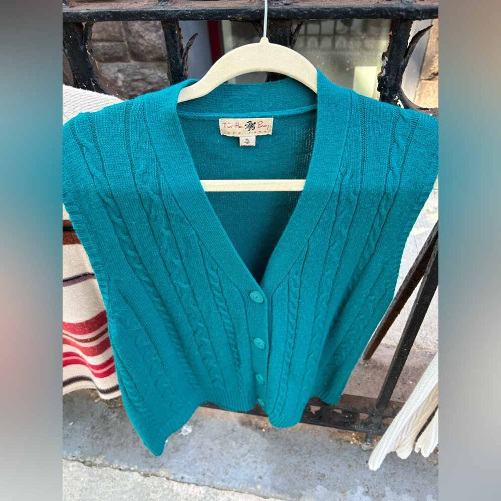 Beautiful vest with interesting colors